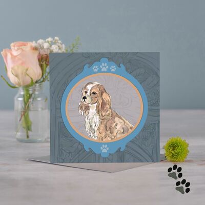 Picture this king charles greeting card