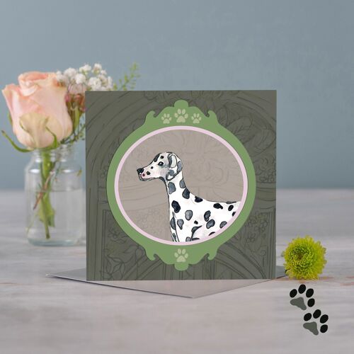 Picture this dalmatian greeting card