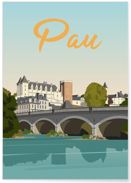 Affiche ville Pau 2