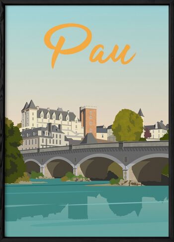 Affiche ville Pau 2 3