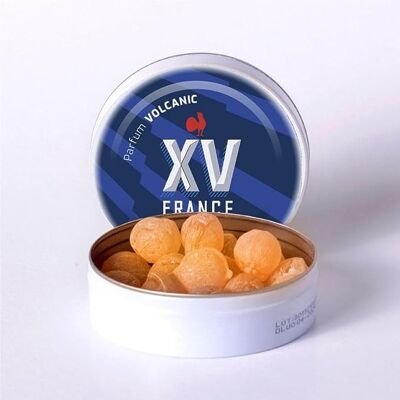 Scatola di caramelle ufficiale della Coppa del mondo di rugby della Francia Ovalie Original (Volcanic)