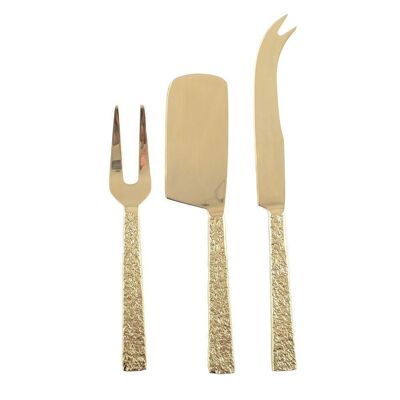GOLDEN CHEESE CUTLERY - SET OF 3