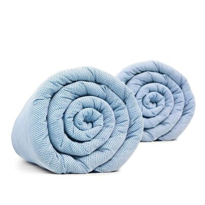 LEVIA weighted blanket double pack XL
