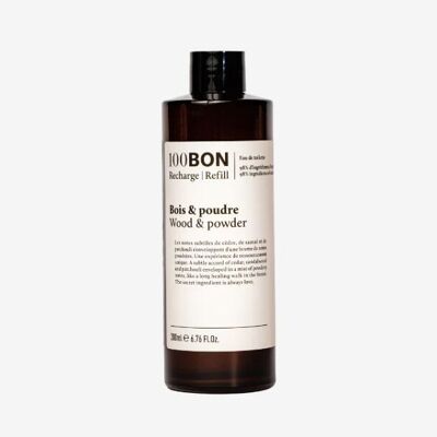 WOOD AND POWDER EDT REFILL 200ML