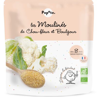 Bulgur Cauliflower Mouliné Baby Meal - POPOTE - 180g