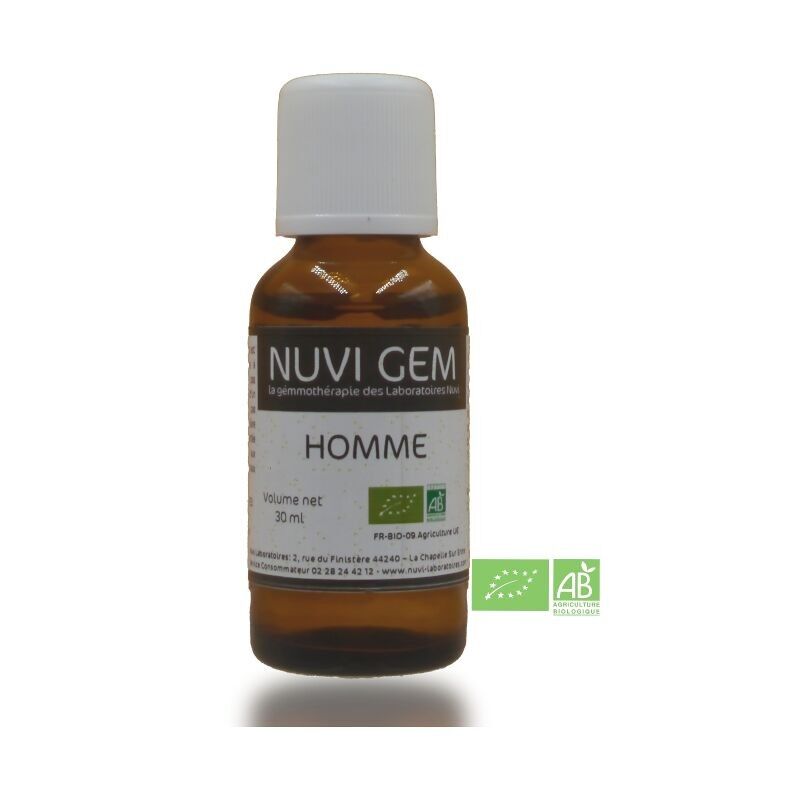 Nahrungsergänzungsmittel - Gemmotherapie für Männer