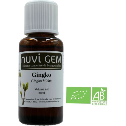 Complément alimentaire - Gemmothérapie Gingko