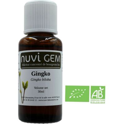 Food supplement - Gemmotherapy Gingko