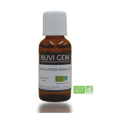 Food supplement - Gemmotherapy Venous circulation