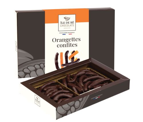 Ballotin d'Orangettes - 200g de chocolats gourmands