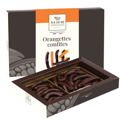 Kandierte Orangette Box 200g - BALLOTINS & BOXEN