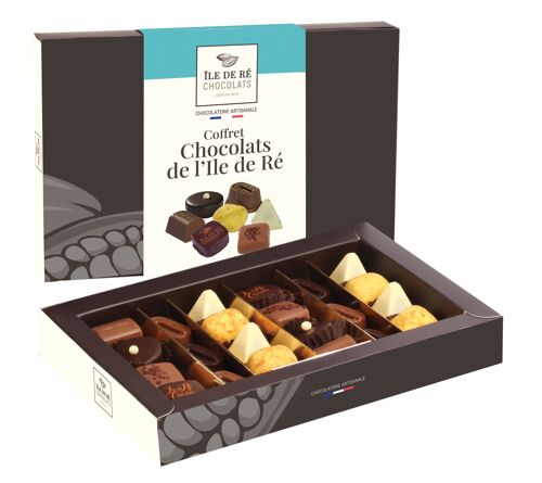 Coffret Chocolats de l’Île de Ré 265g - BALLOTINS & COFFRETS