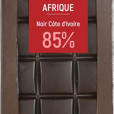 Negro 85% ÁFRICA - Ghana 100g - COMPRIMIDOS