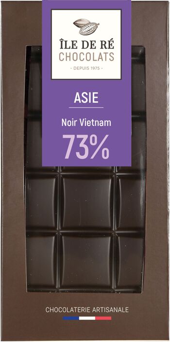 Noir 73% Vietnam 100g - TABLETTES 1