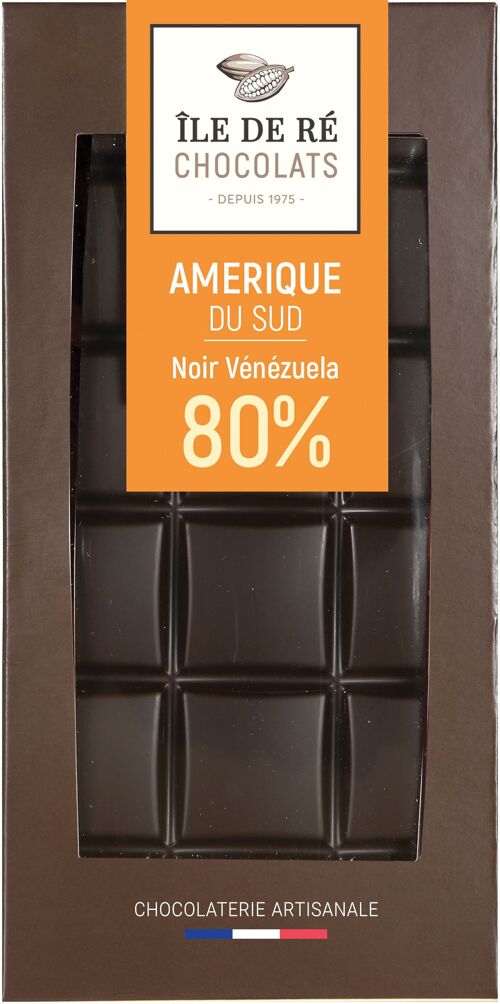 Noir 80% Venezuela 100g  - TABLETTES