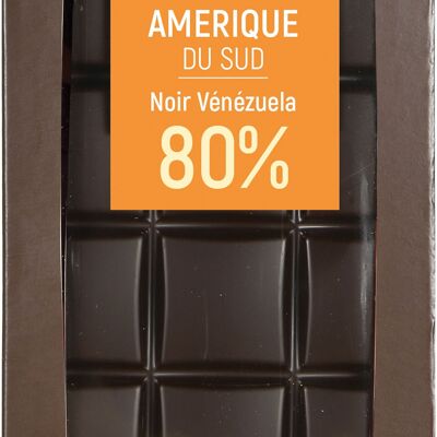 Noir 80% Venezuela 100g  - TABLETTES