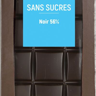 Noir 56% sans sucres ajoutés 100g - TABLETTES