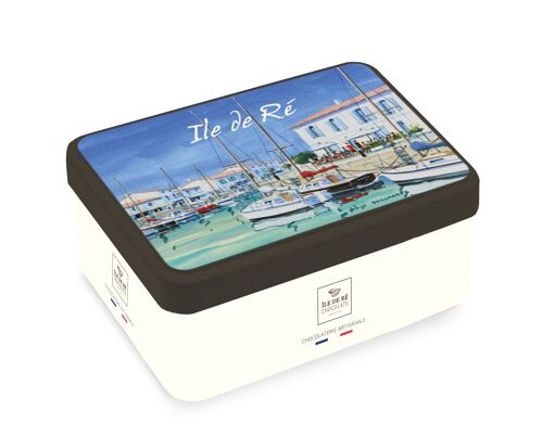 Coffret Vue du Port 130g - CARAMELS, COULIS ET TARTINABLES : LES COFFRETS