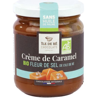 Crème Caramel Fleur de Sel BIO 250g - GAMME BIO : LES CARAMELS