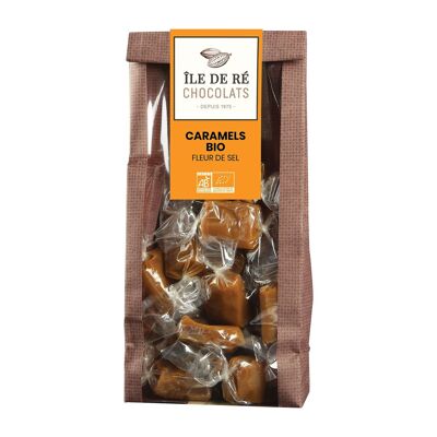 Bolsita Caramelos con Flor de Sal BIO 150g - GAMA BIO: CARAMELOS
