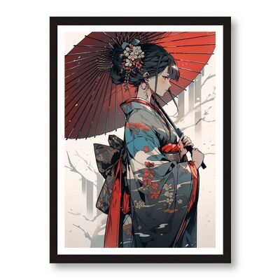 cartel de geishas kiharu