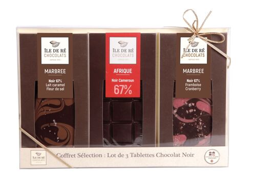 Tripack Chocolatiers Engagés 300g  - TABLETTES