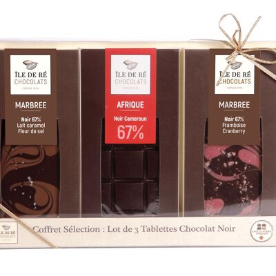 Tripack Chocolatiers Engagés 300g  - TABLETTES