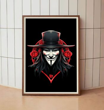 Cartel du V de Vendetta 1