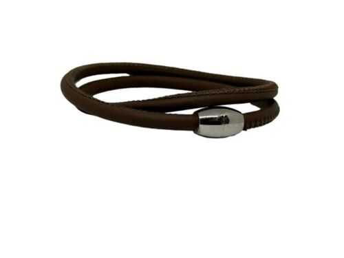 Nappa Leather bracelet Brown