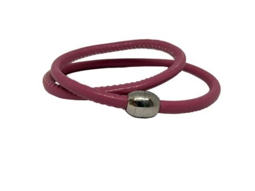 Nappa Leather bracelet Fuchsia