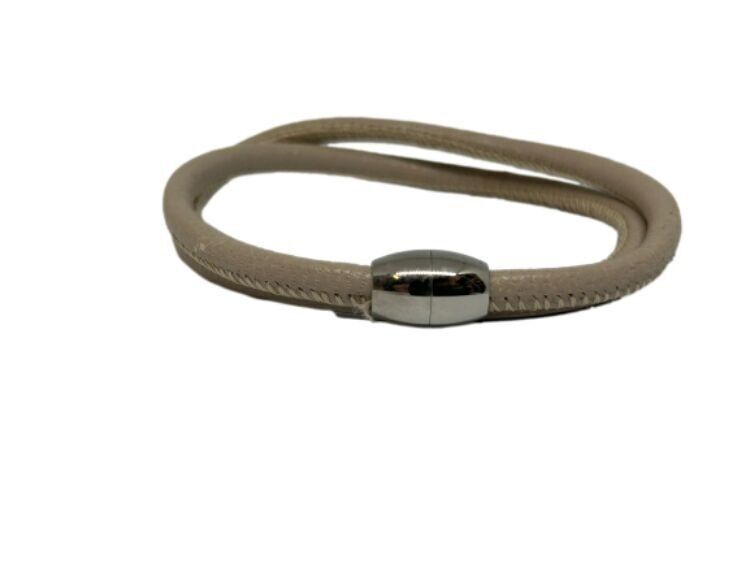 Nappalederarmband Hellbraun