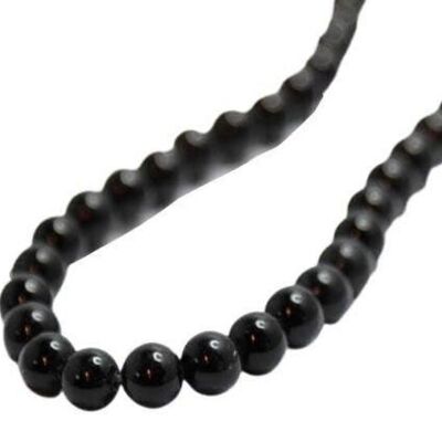 NATURAL STONES-8MM-BLACK OBSIDIAN