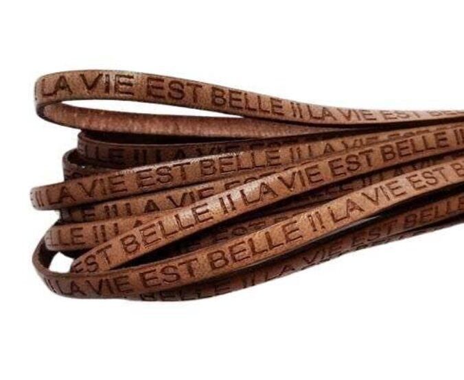 PIEL REAL PLANA-LA VIE EST BELLE-BONE