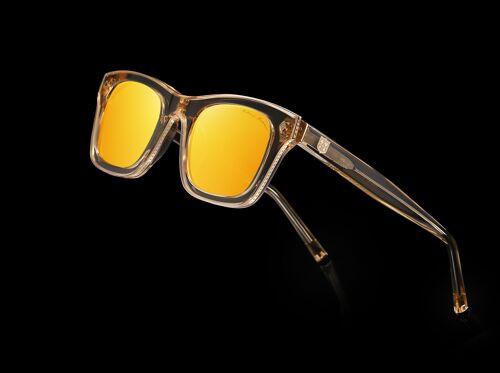 WALTON & MORTIMER® NO. 15: "VIOLATOR" TRANSGOLD LIMITED EDITION SUNGLASSES