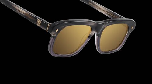 WALTON & MORTIMER® NO. 33 “Osaka” BLUE/ GRAY MARBLE LIMITED EDITION SUNGLASSES