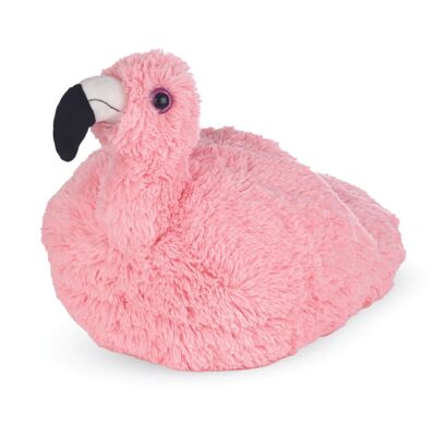Kuscheliger Noxxiez Fußwärmer Flamingo