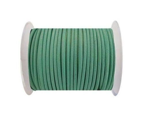Round Leather Cord 2mm - SE/R/Ocean