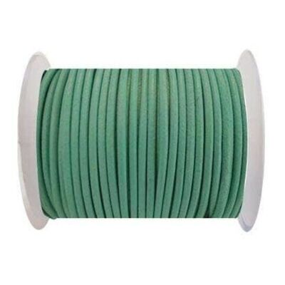 Round Leather Cord 2mm - SE/R/Ocean