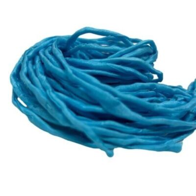 Cordones De Seda Azul Marino