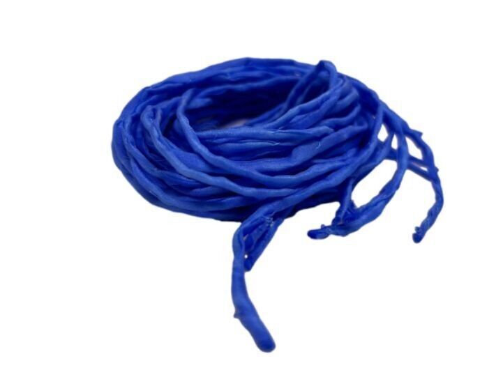 Silk Cords Kraft Blue
