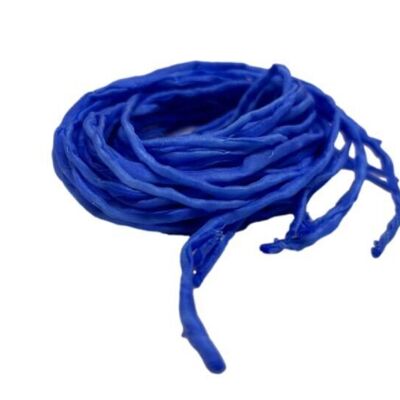 Silk Cords Kraft Blue