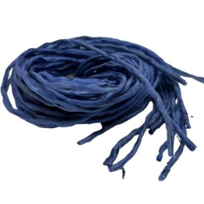 Silk Cords Mittelblau