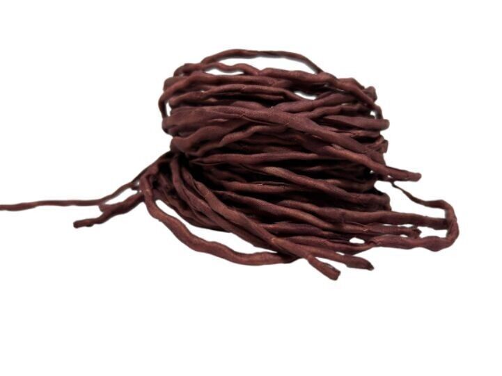 Silk Cords Mittelbrown
