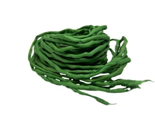 Silk Cords Seidenb. Wiesengreen