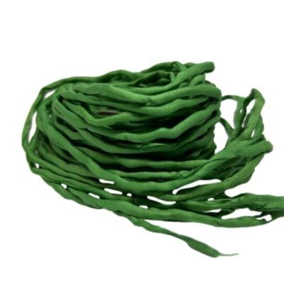 Silk Cords Seidenb. Wiesengreen