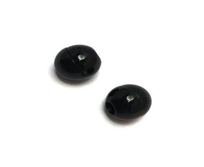 EDELSTAHL-MAGNETVERSCHLUSS, SCHWARZ, MGST-26 4 MM