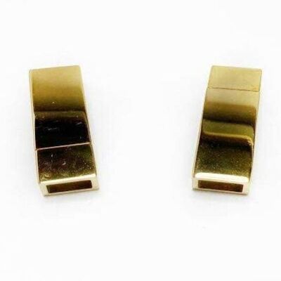 STAINLESS STEEL MAGNETIC CLASP,GOLD,MGST-102