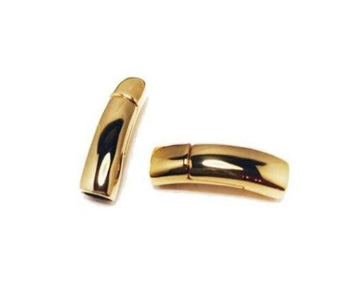 STAINLESS STEEL MAGNETIC CLASP,GOLD,MGST-139