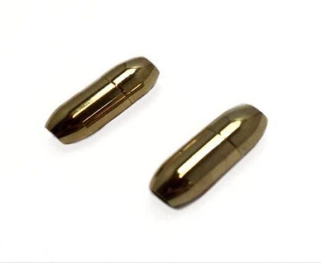 EDELSTAHL-MAGNETVERSCHLUSS, GOLD, MGST-27 3 MM
