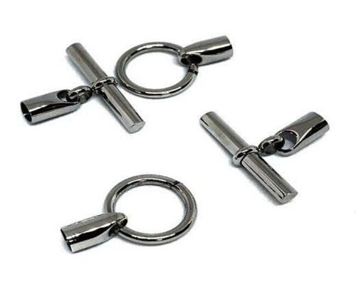 STAINLESS STEEL MAGNETIC CLASP,MATT STEEL,MGST-274 5MM